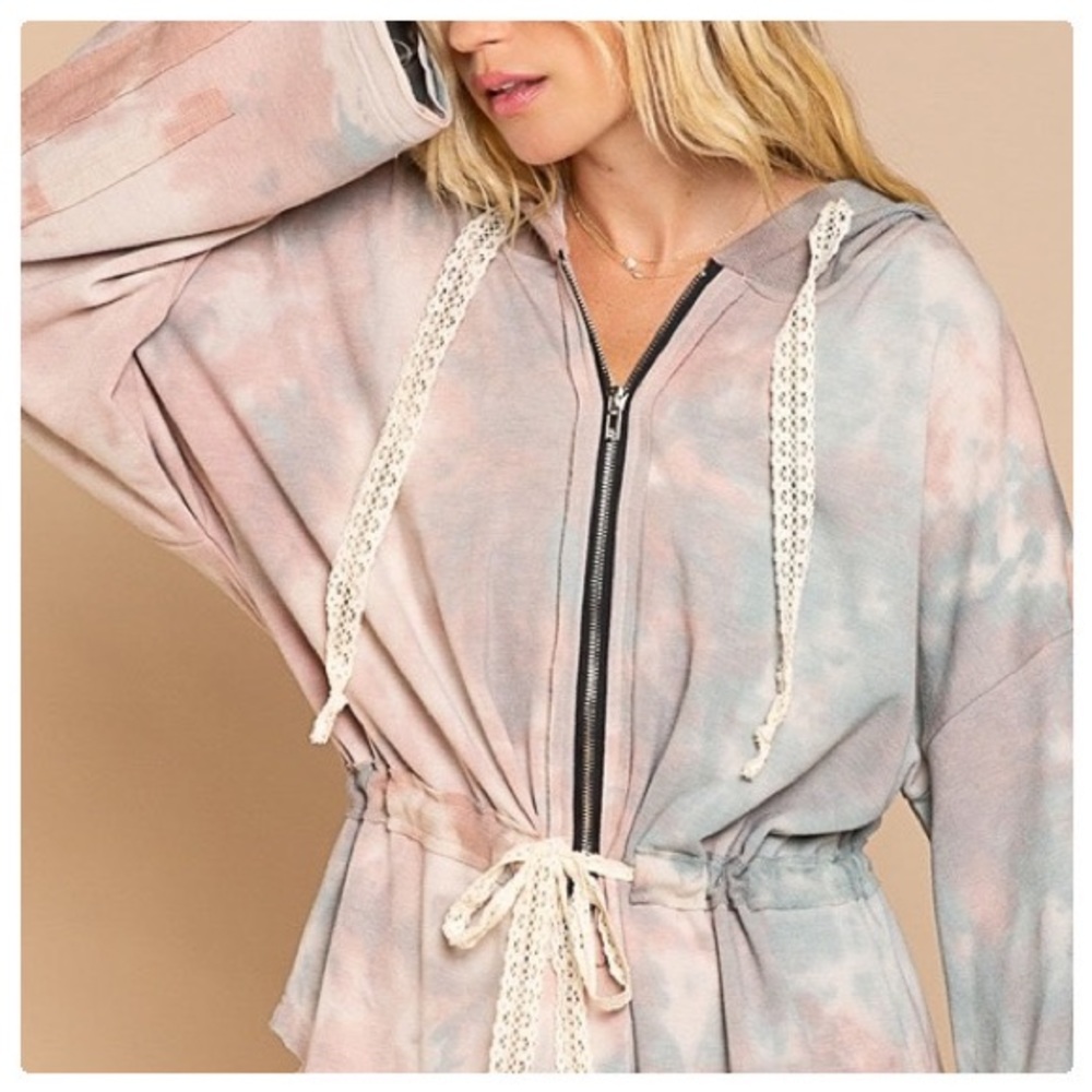 POL Ultimate Unicorn Tie Dye Hoodie - Picture 6 of 10